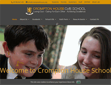 Tablet Screenshot of cromptonhouse.org
